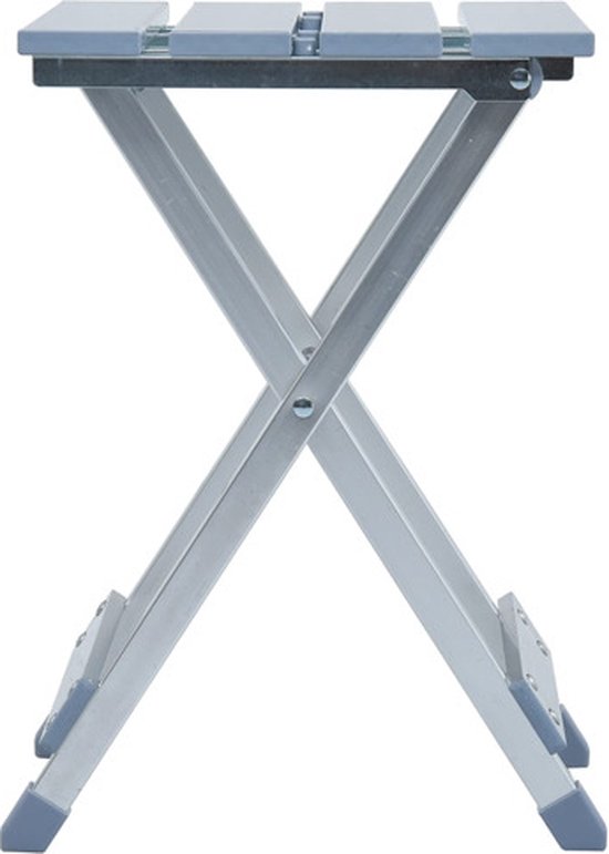 vidaXL - Campingkruk - 28x26x39 - cm - aluminium van Vidaxl — afbeelding 3