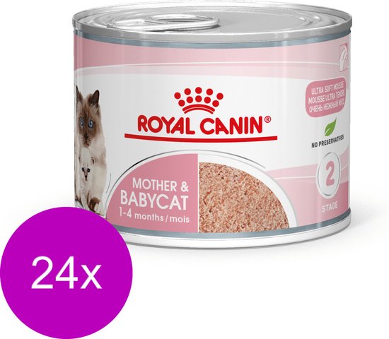 Royal Canin Fhn Babycat Instinctive - Kattenvoer - 24 x 195 g