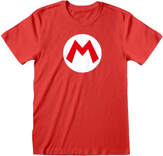 Sweat à Capuche Super Mario – Rouge, Badge Mario, Coupe Standard – 80% Coton, 20% Polyester – Licence Officielle
