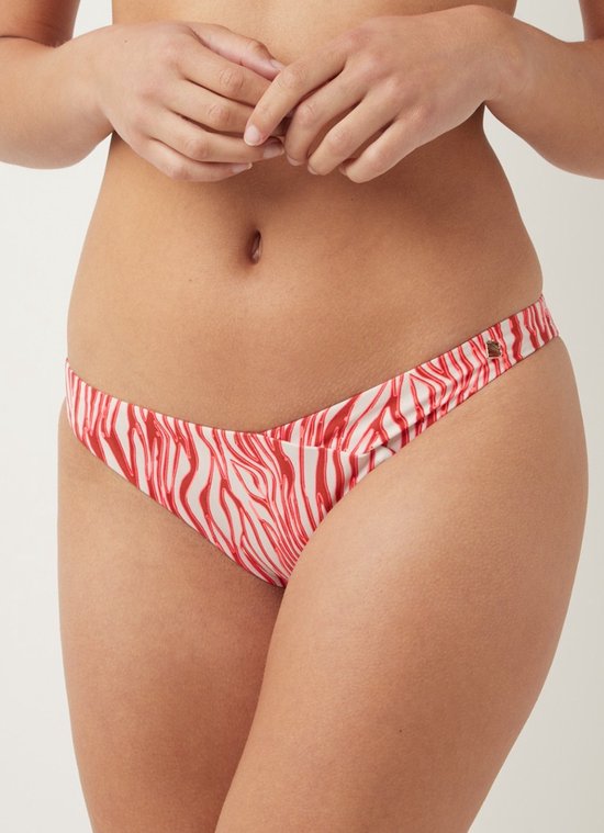 Beachlife Bikinibroekje - Neon Zebra - maat 36