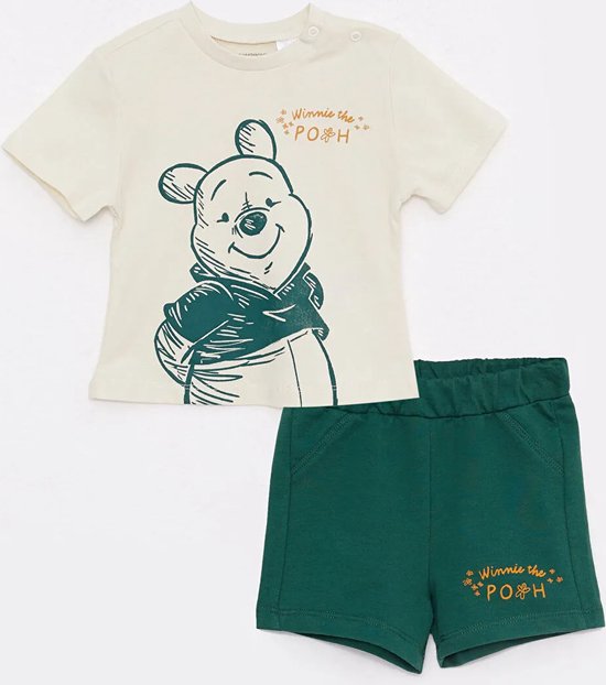 Winnie the Pooh tweedelige set T-shirt en short jongens