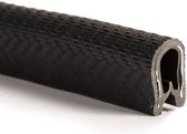 Kantafwerk profiel zwart - Klembereik 1-2,5mm (L=10m)