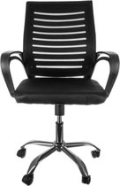 Oneiro’s Luxe Eco Ergonomische Bureastoel MALISA Zwart – verstelbaar – volwassen – kantoor – werk – meubels – stoelen – wonen – gaming stoel – vergaderstoel