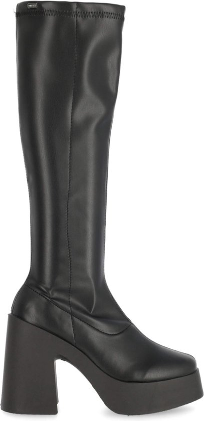 High Heel Boot Kora Dames - Zwart - Maat 37 - Dames laarzen