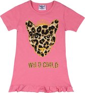 Fun2Wear - Wild Child nachthemd - Roze - Maat 92 -