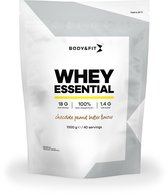 Body & Fit Whey Essential - Eiwitshake Chocolade & Pindakaas - Proteine Poeder - Whey Protein - 40 shakes (1000 gram)