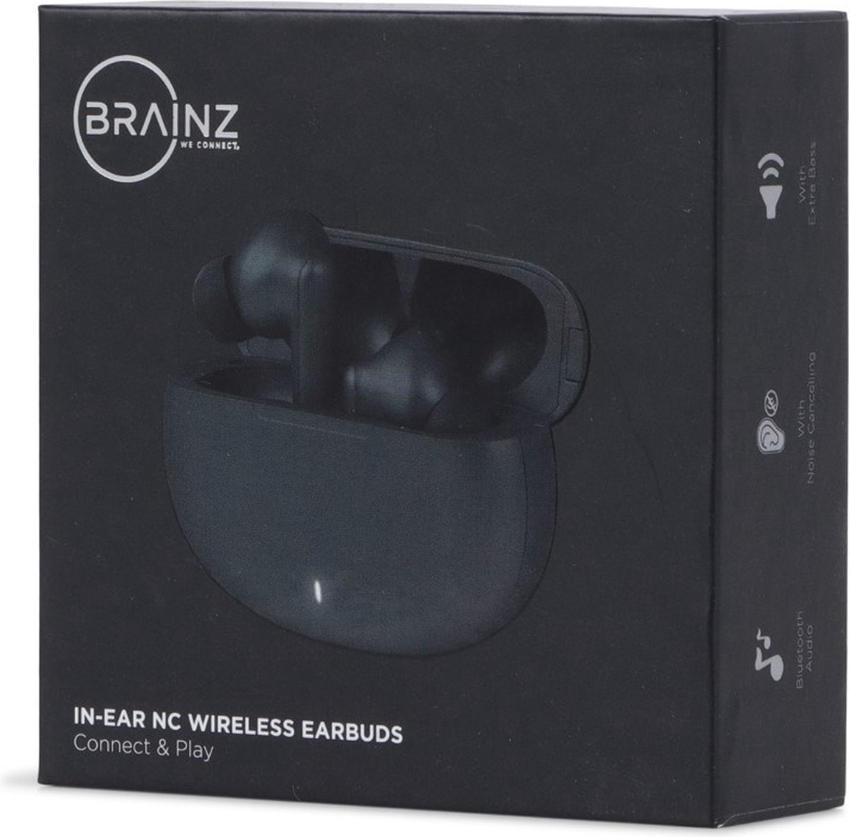 BRAINZ Draadloze oordopjes - In-Earbuds - Noice cancelling - Bluetooth ...