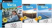 Puzzelsport - Puzzelboekenpakket - 3 puzzelboeken - Varia 3* - 288 p + 2 puzzelblokken à 224 p