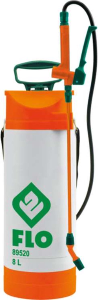 Flo Drukspuit 8L met Draagriem en Manometer