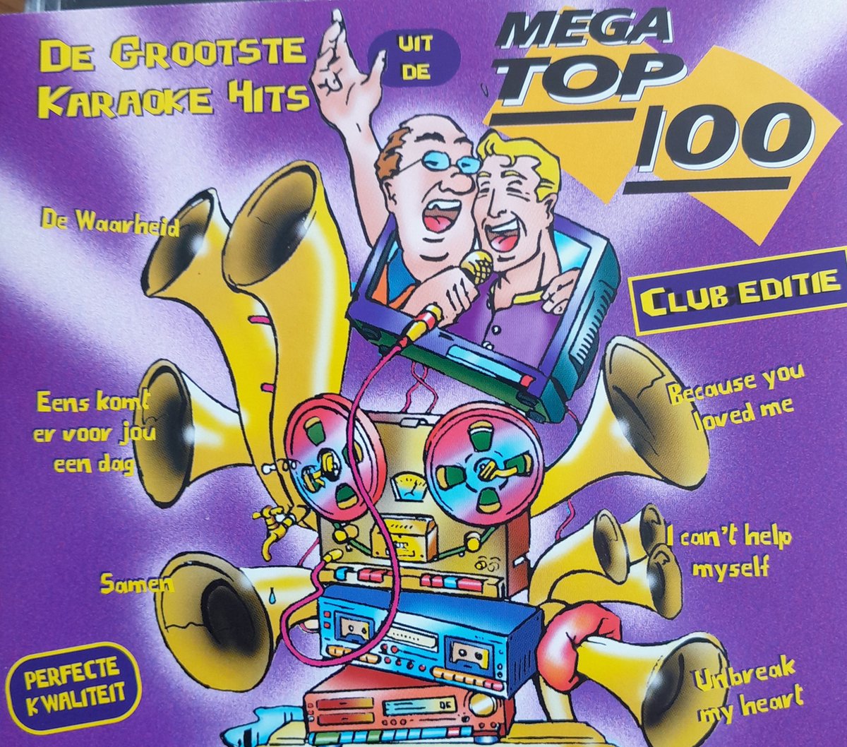 De grootste karaoke hits uit de mega top 100, Karaoke / Startrax CD (album) Muziek