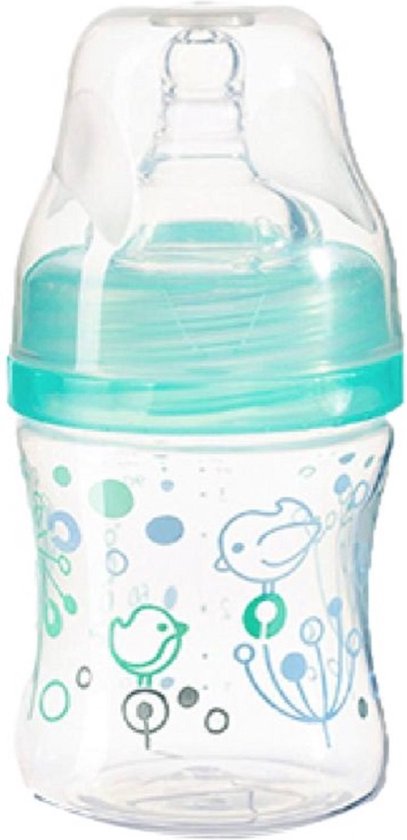 Babyflesje - Baby Ono Groen 120 ml Brede Hals Fles 402/01
