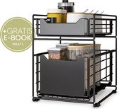 Johannes & Co - Gootsteenkast organizer - Gootsteenrek - Maat L