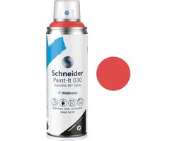Schneider spuitbus verf - Paint-It 030 - DIY spuitverf - acrylverf - 200ml - royal rood - S-ML03050103