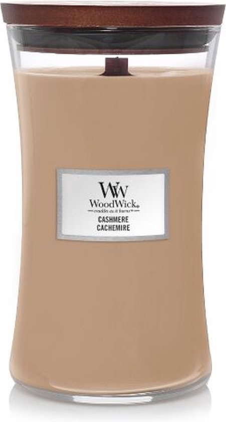 WoodWick - Grande Bougie Cachemire