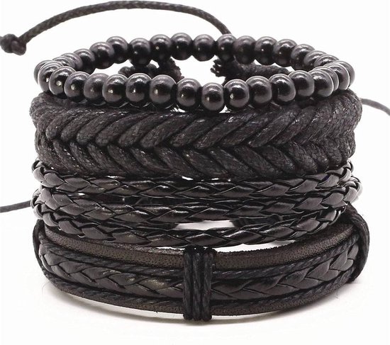 Levensboom Lederen Armband Bruin - Ki Centrum
