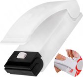 2 x Laser Verpakkingssluiter - Mini draagbare foliesealer - Gemakkelijk en handig in gebruik - Batterijen niet inbegrepen! Mini Sealer - Hand Sealer - Sealer Apparaat - Seal Plastic