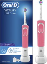 Oral-B Vitality 100 Roze CrossAction - Elektrische Tandenborstel - Powered By Braun