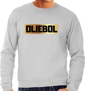 Oliebol foute Oud en Nieuw sweater - blauw - heren - Jaarwisseling outfit XXL