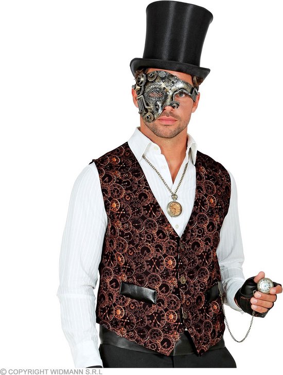 Feynman Middeleeuws Steampunk Pestdokterskostuum