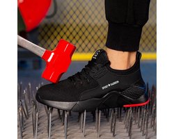 Werkschoenen Dames / Heren - Veiligheidsschoenen Dames - Veiligheidsschoenen Heren - Veiligheidsschoenen Sneakers - Unisex - Sportief - Lichtgewicht - S1P - Maat 37