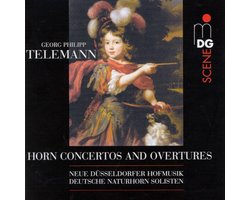 Deutsche Naturhorn Solisten, Neue Düsseldorfer Hofmusik - Telemann: Horn Concertos And Overtures (CD)