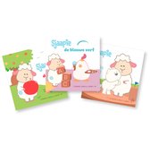 ZODY SHOP - Prentenboeken baby en peuter - Set van 3 - Sjaapie Boek - Kinderboeken - Kind - Baby