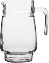 Glazen schenkkan/karaf 1,6 liter - Sapkannen/waterkannen/schenkkannen