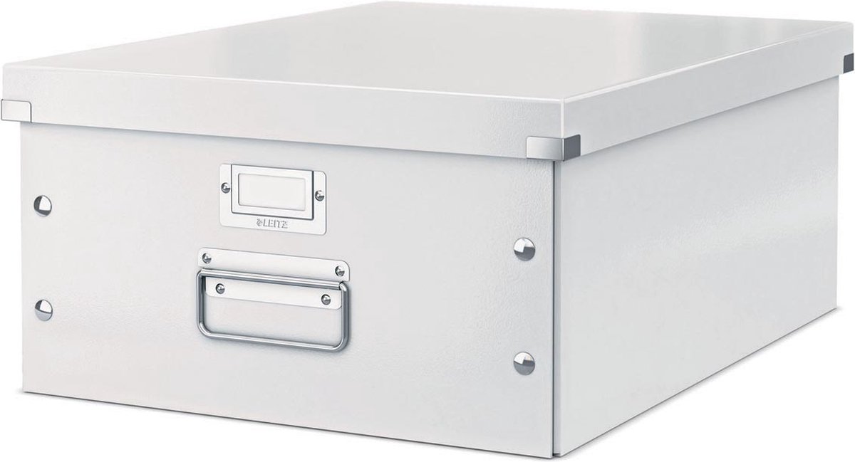 Leitz WOW opbergdoos Click & Store, ft A3, wit 6 stuks