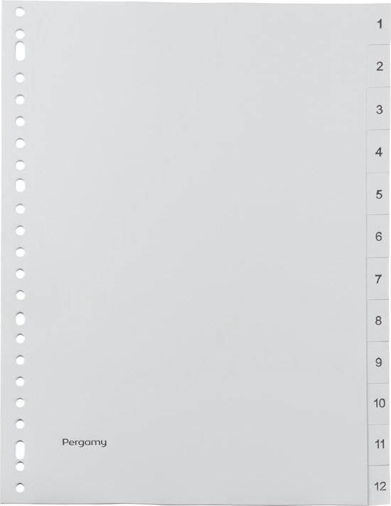 Tabbladen PP A-Z 23 rings 20 stuks