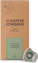 Bol.com Nespresso cups - De Koffiejongens - Lungo Extra Forte - 100% biologisch afbreekbaar - 60 cups - 100% Nespresso compatible aanbieding