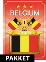 EK/WK Belgie feestartikelen pakket