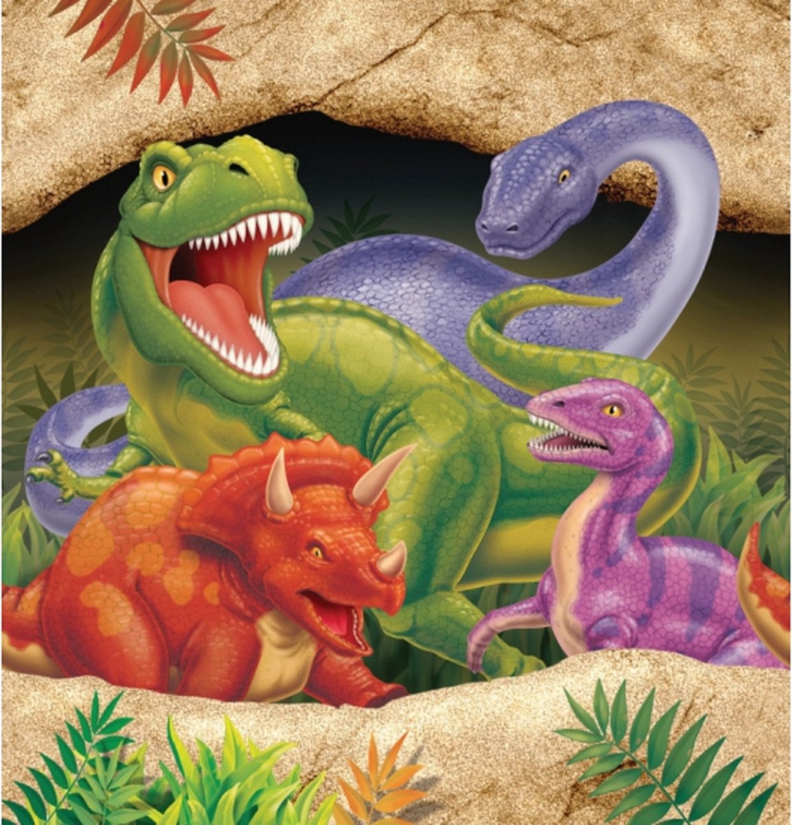 Dinosaurus thema tafelkleed