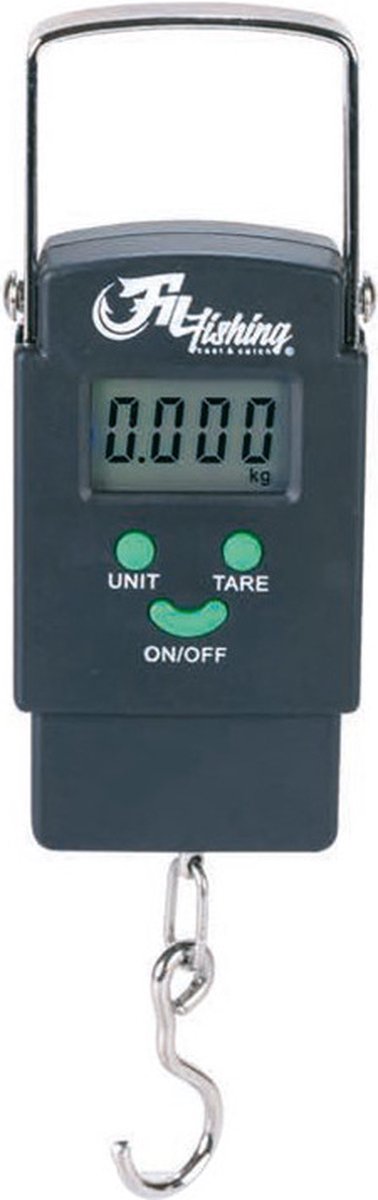 Digitale Weegschaal met Haak - tot 50kg - Vis Weegschaal - Koffer/Bagage weegschaal -