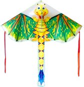 Vlieger XL - Baby dragon Kite - Baby draak vlieger - Kite - 30 meter line - Eenlijner - 140 x 205cm