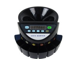 Truskore® - Geldtelmachine - Munttelmachine - Zwart - Muntsorteerder - Incl. Grats Opberg- en Stofhoes - Coin counting B9001