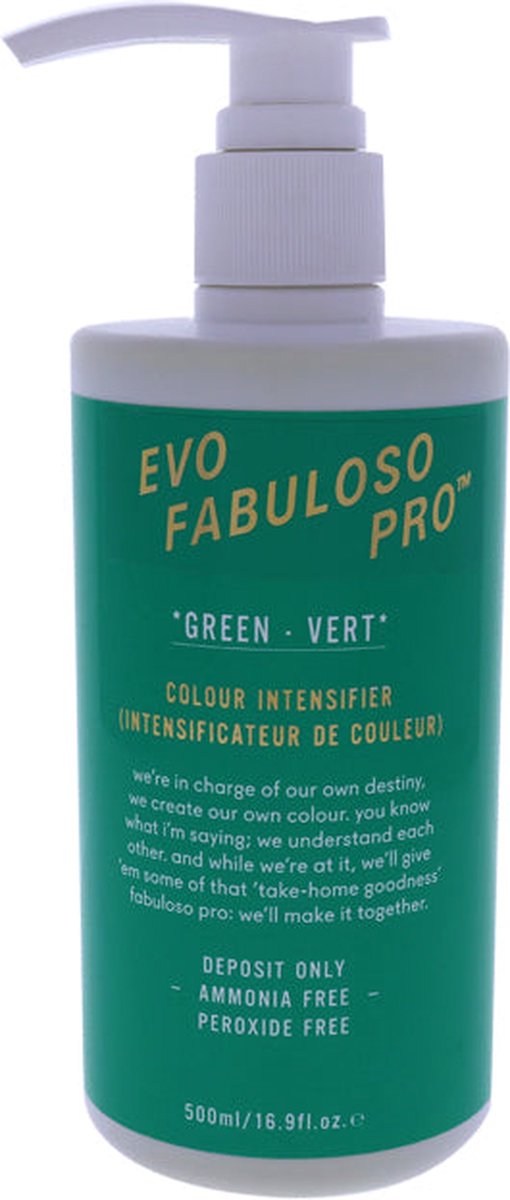 Pro Green Colour Intensifier by Evo 500ML