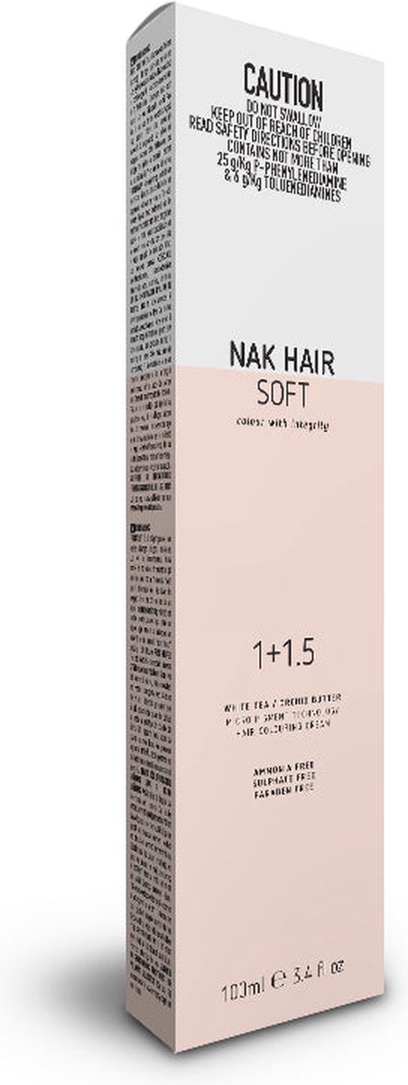 Nak Hair Soft Semi Permanent Colour SILVER