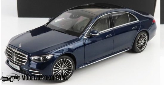 Artistiek Watt evalueren Mercedes Benz S-Klasse AMG Line V223 (Nautic Blue) (27 cm) 1/18 Dealer  Model... | bol.com