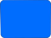 Muismat Blauw Rubber - Hoge kwaliteit Muismat- Muismat gedrukt op polyester - 25 x 19 cm - Antislip muismat - 5mm dik