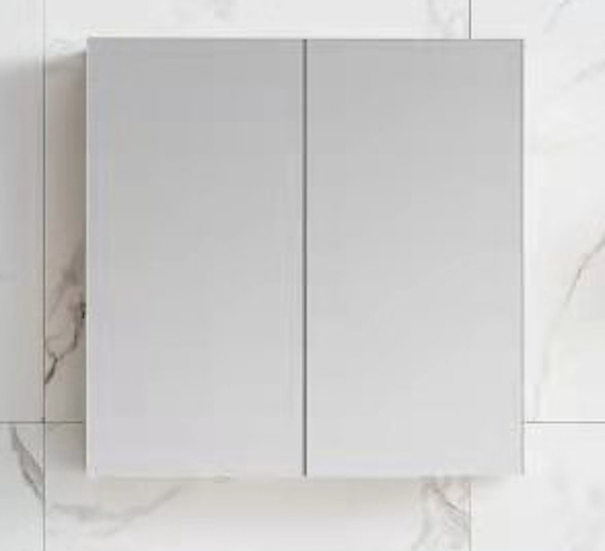 WOON-DISCOUNTER.NL - Spiegelkast Norberg 80 - Houtlook eiken - 301477-spiegel