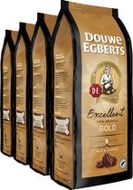 Douwe Egberts Excellent Gold Koffiebonen - 5/9 Intensiteit - 4 x 1kg