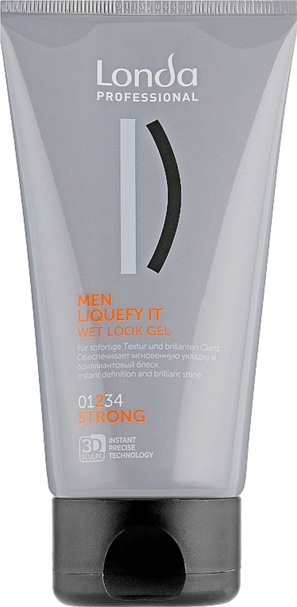 Londa Professional - MEN Liquefy It Wet Look Gel - Gel na vlasy pro mokrý efekt