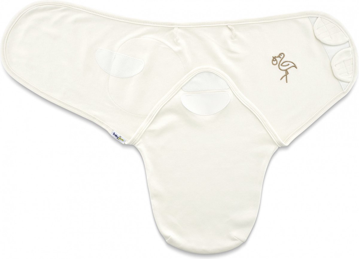 Babyjem Soft Swaddle Medium Ecru Inbakerdoek 4308