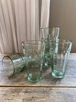 De Weldaad handgemaakte glazen set van 6 stuks