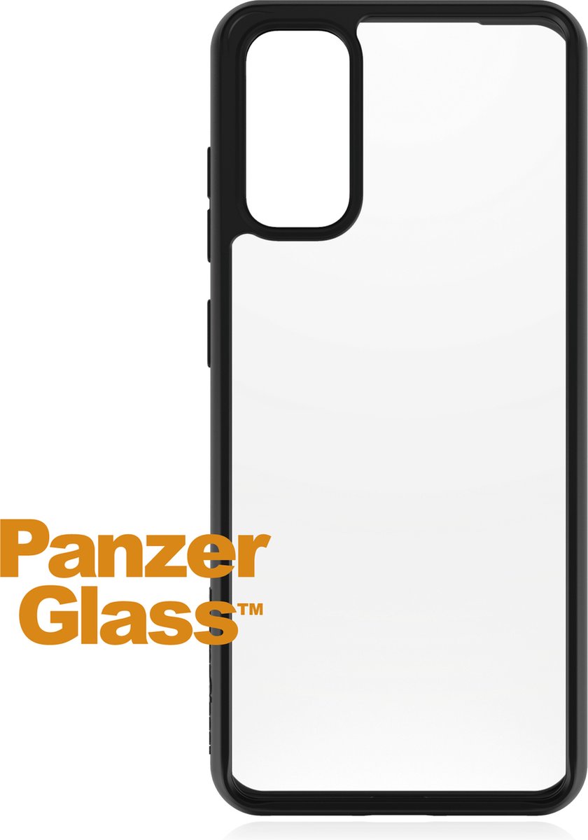 Panzerglass Samsung Galaxy S20 ClearCase Zwart Hoesje
