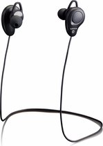 Bol.com Lenco EPB-015BK - Draadloze in-ear oordopjes met ingebouwde microfoon - Zwart aanbieding