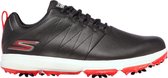 Skechers Golfschoenen zwart Leer - Heren Go Golf Pro 4-Legacy Black Red - Maat 42