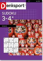 SUK-259 Denksport Puzzelboek Sudoku 3-4* kampioen, editie 259