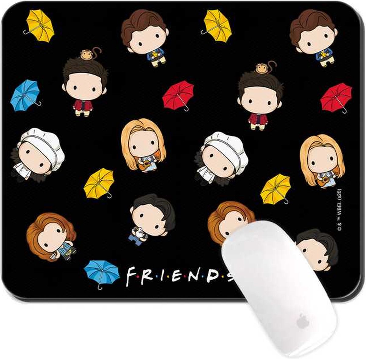 Friends TV serie - Muismat 22x18cm 3mm dik