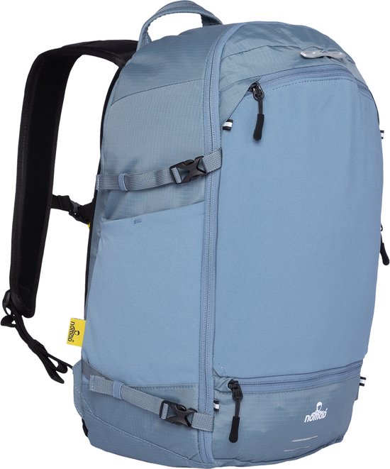 NOMAD® Montagon Premium 25 Daypack | 25 L | Blauw | Vochttransporterend rugsysteem | S-vormige zacht gepadde schouderbanden